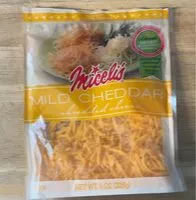 Mängden socker i Miceli’s mild cheddar shredded