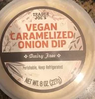 Mängden socker i Vegan caramelized onion dip