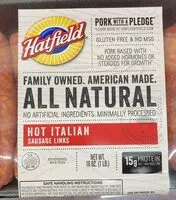 Mängden socker i Hot Sausage