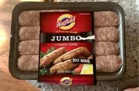 Mängden socker i Jumbo Sausage Links