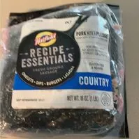 Mängden socker i Fresh ground sausage