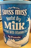 Mängden socker i Nonfat dry milk