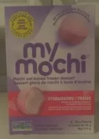 Mängden socker i Strawberry Mochi Oat-based Frozen Dessert