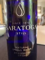 Mängden socker i Saratoga, Natural Spring Water