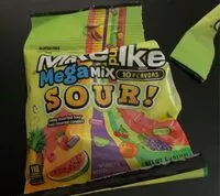 Mängden socker i Mike and ike sour