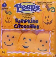 Mängden socker i Peeps Pumpkins