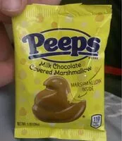 Mängden socker i Peeps milk chocolate covered marshmallow