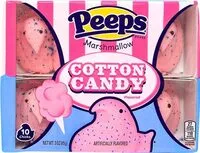 Mängden socker i Cotton candy marshmallow flavored chicks