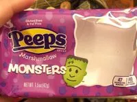 Mängden socker i Peeps