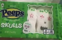 Mängden socker i Marshmallow skulls