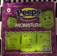 Mängden socker i Peeps