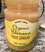 Mängden socker i Organic spread banana