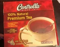 Mängden socker i Centrella Premium Tea