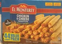 Mängden socker i Chicken and Cheese Taquitos