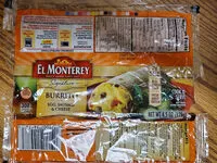 Mängden socker i Egg, sausage & cheese burrito