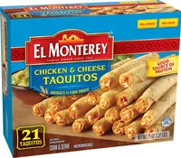 Mängden socker i Frozen chicken and cheese taquitos