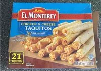 Mängden socker i Taquitos