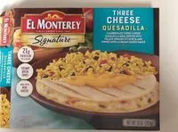 Mängden socker i Three cheese quesadilla