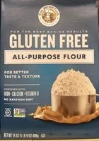 Mängden socker i Gluten free all-purpose flour