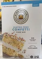 Mängden socker i Gluten Free Confetti Cake Mix