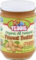 Mängden socker i Organic Peanut Butter: Creamy