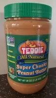 Mängden socker i All Natural Super Chunky Peanut Butter