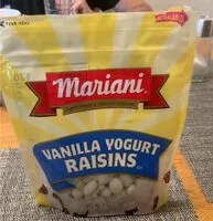 Mängden socker i Vanilla yogurt raisins
