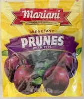 Mängden socker i Prunes with Pits