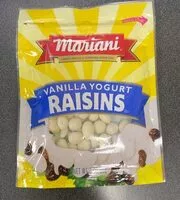 Mängden socker i Vanilla Yogurt Raisins