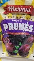 Mängden socker i Pitted Dried Plums