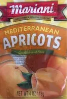 Mängden socker i Mediterranean Apricots