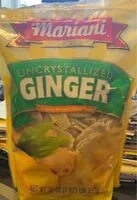 Mängden socker i Uncrystallized Ginger