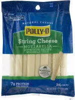 Mängden socker i String cheese mozarella