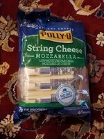 Mängden socker i Polly o string mozzarella cheese