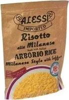 Mängden socker i Risotto alla milanese w saffron