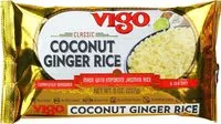 Mängden socker i Coconut ginger rice