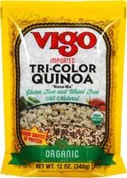 Mängden socker i Tricolor organic quinoa