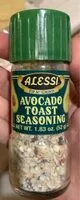 Mängden socker i Avocado toast seasoning