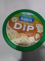 Mängden socker i Thick & Creamy French Onion Dip