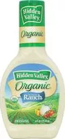 Mängden socker i Original ranch organic salad dressing topping