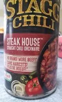 Mängden socker i Stagg steak house chili