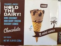 Mängden socker i Mini coconut dessert cones