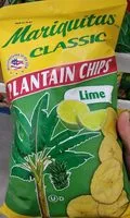Mängden socker i Chips de banane plantain