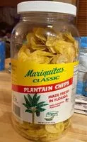 Mängden socker i Plantain chips