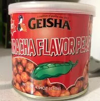 Mängden socker i Sriracha flavor peas