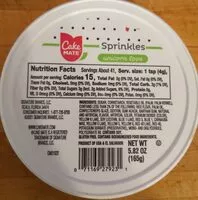 Mängden socker i Unicorn Love Sprinkles