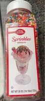 Mängden socker i Sprinkles