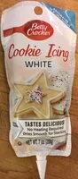 Mängden socker i White Cookie Icing