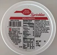Mängden socker i Hollyberry Sprinkles