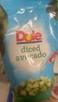 Mängden socker i Dole diced avocado
